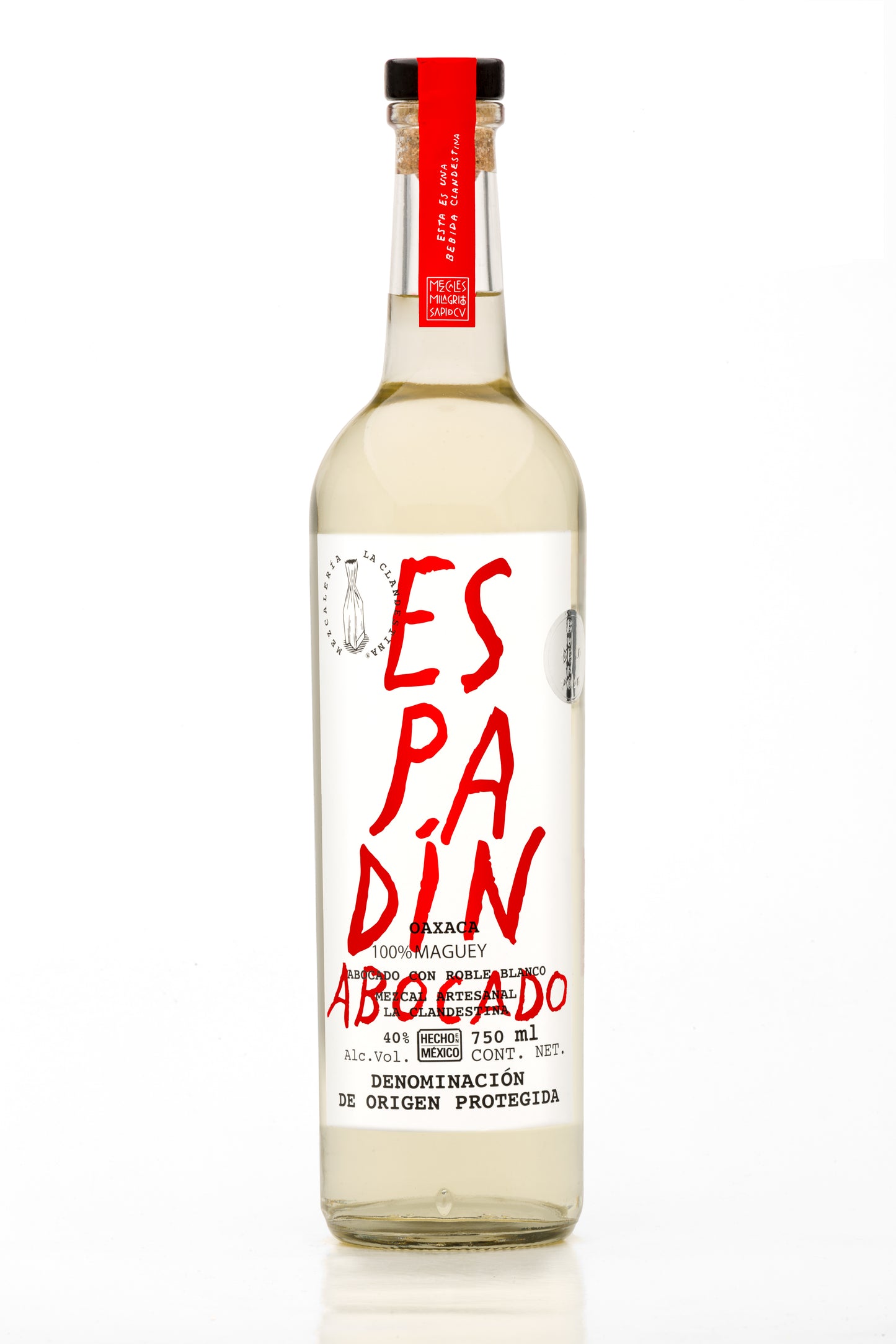 La Clandestina Espadin Abocado 750 ml